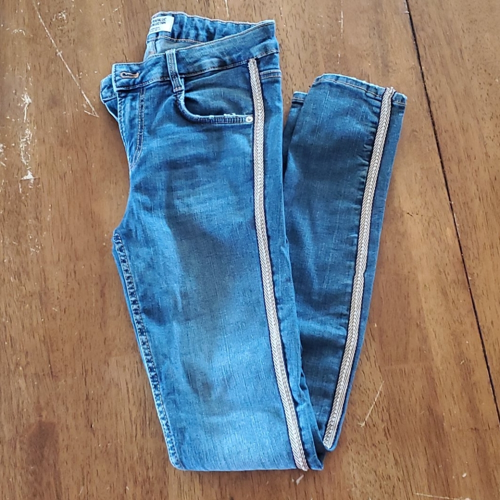 Embellished jeans